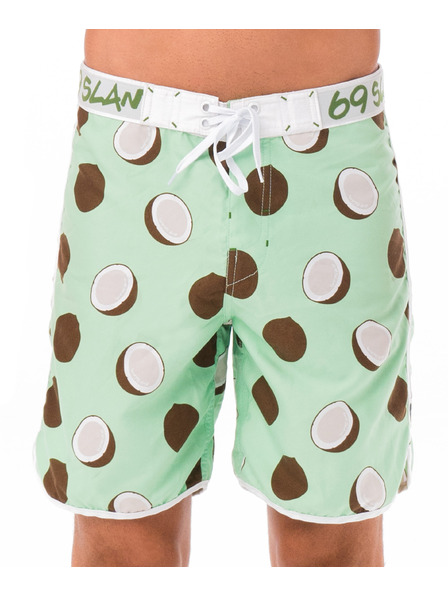 69slam Moške plavalne hlače 69SLAM COCO BROWN