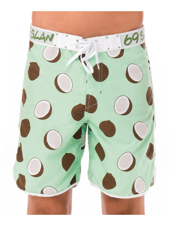 69slam Moške plavalne hlače 69SLAM COCO BROWN