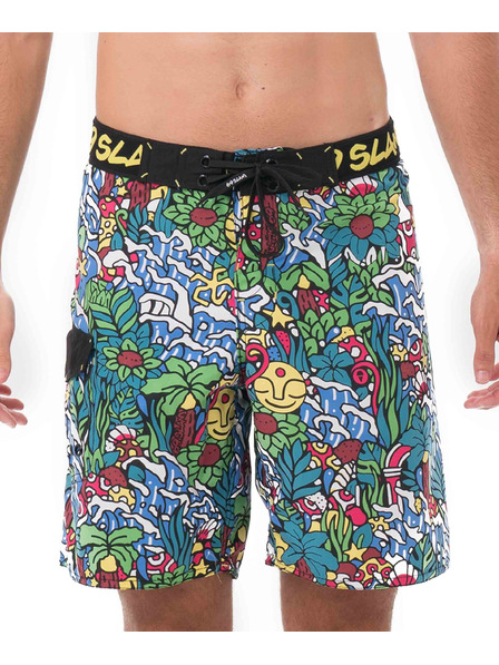69slam Moške plavalne hlače 69SLAM TROPICAMAZON
