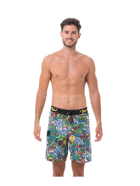 69slam Moške plavalne hlače 69SLAM TROPICAMAZON