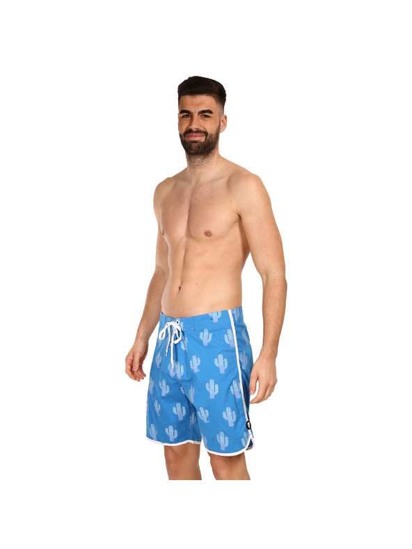 69slam Moške plavalne hlače 69SLAM desert scene blue theo