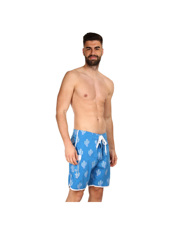 69slam Moške plavalne hlače 69SLAM desert scene blue theo