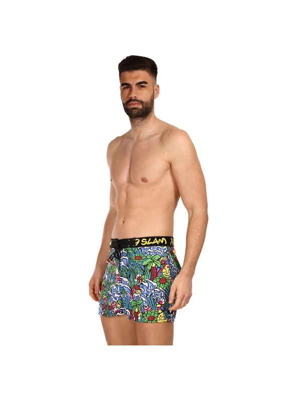 69slam Moške plavalne hlače 69SLAM tropicamazon mateo