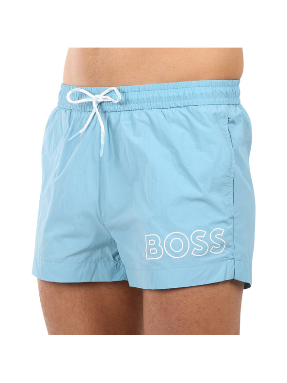 BOSS Moške plavalne hlače BOSS modre