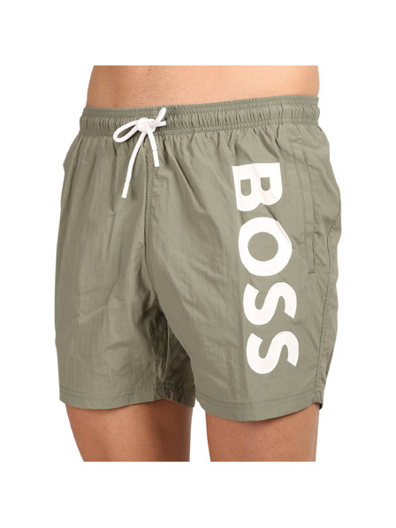 BOSS Moške plavalne hlače BOSS zelene