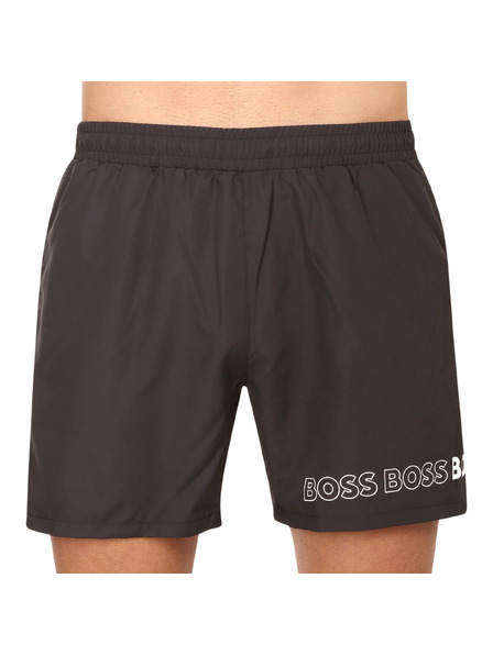 BOSS Moške plavalne hlače BOSS črne