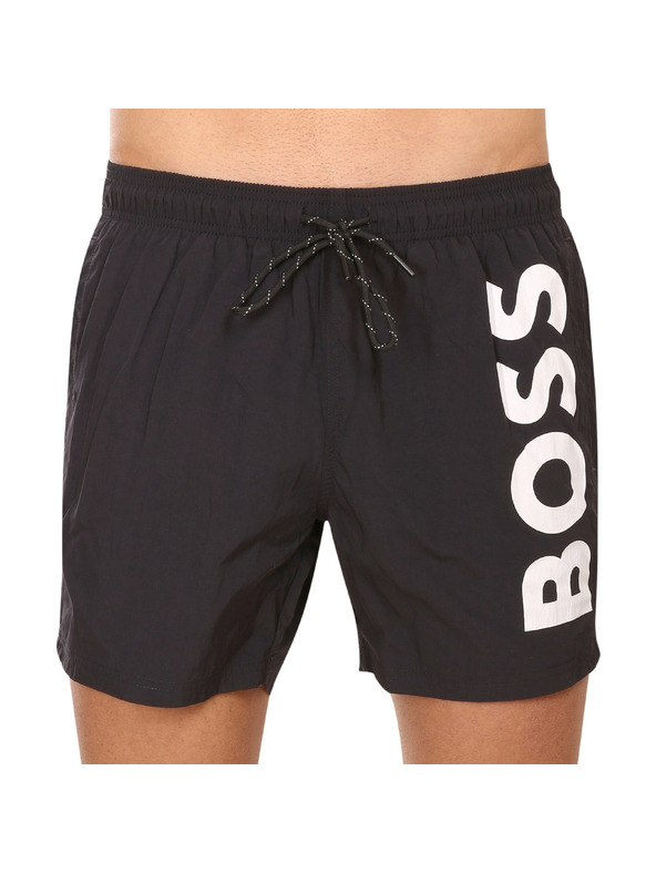 BOSS Moške plavalne hlače BOSS črne