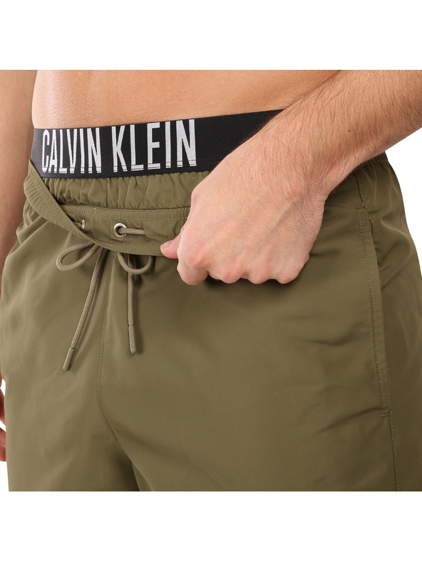 Calvin Klein Moške plavalne hlače Calvin Klein zelene