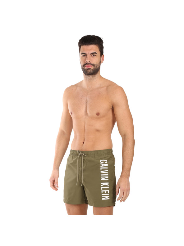 Calvin Klein Moške plavalne hlače Calvin Klein zelene