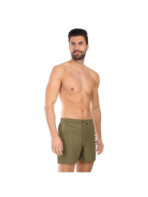 Calvin Klein Moške plavalne hlače Calvin Klein zelene