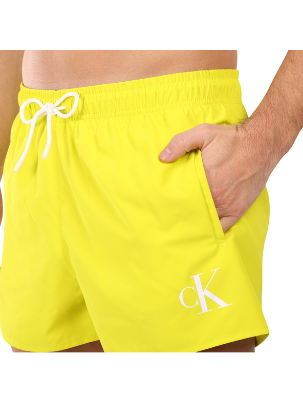Calvin Klein Moške kopalne Calvin Klein rumene