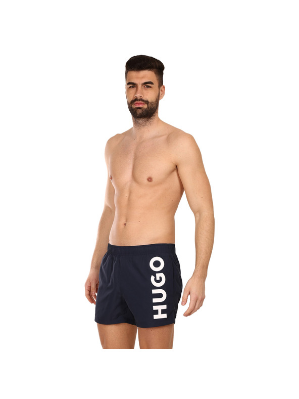 HUGO Moške kopalne HUGO modre
