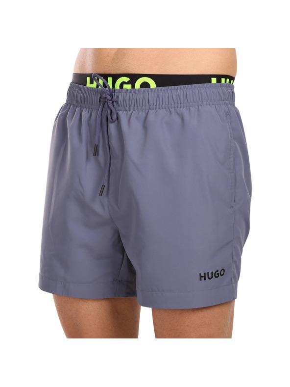 HUGO Moške kopalne HUGO sive