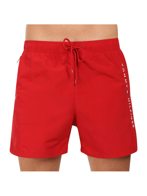 Tommy Hilfiger Moške kopalke Tommy Hilfiger rdece