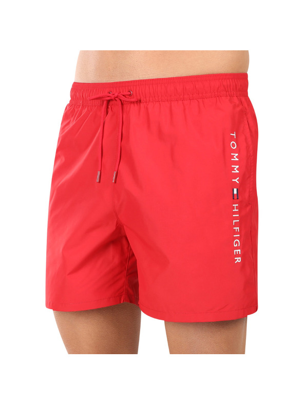 Tommy Hilfiger Moške kopalke Tommy Hilfiger rdece