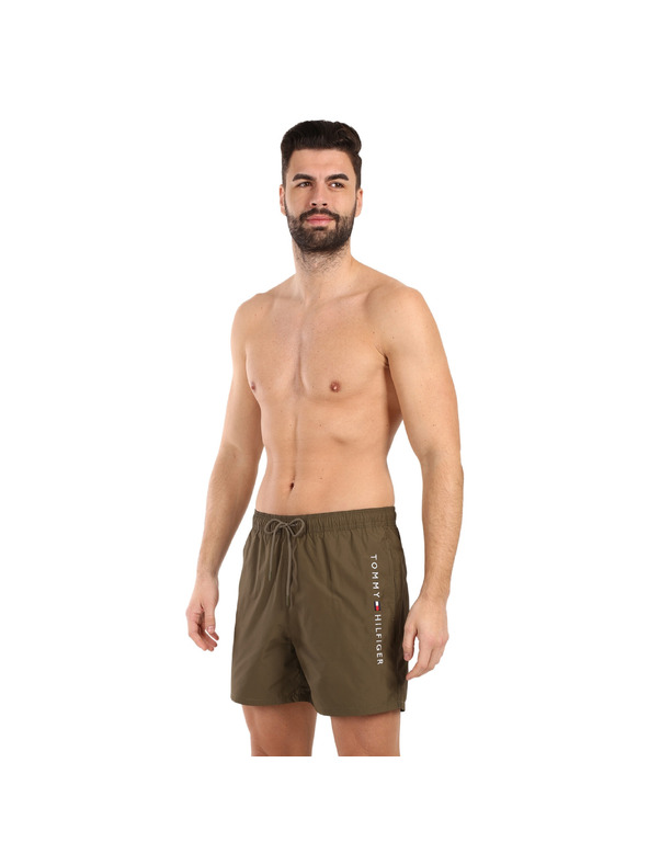 Tommy Hilfiger Moške kopalke Tommy Hilfiger zelene