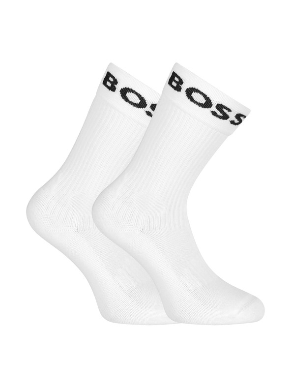 BOSS Komplet dveh - nogavice BOSS bele