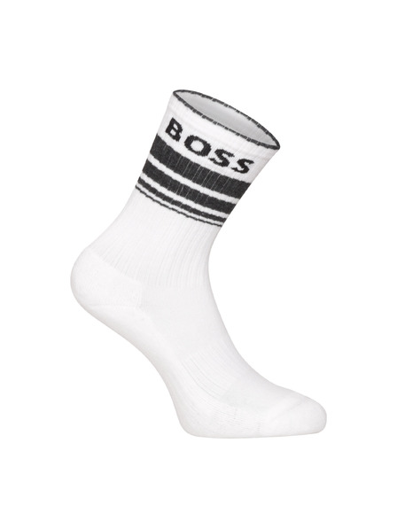 BOSS Komplet treh - nogavice BOSS bele