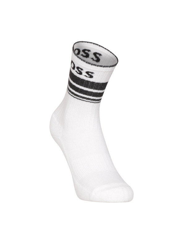BOSS Komplet treh - nogavice BOSS bele