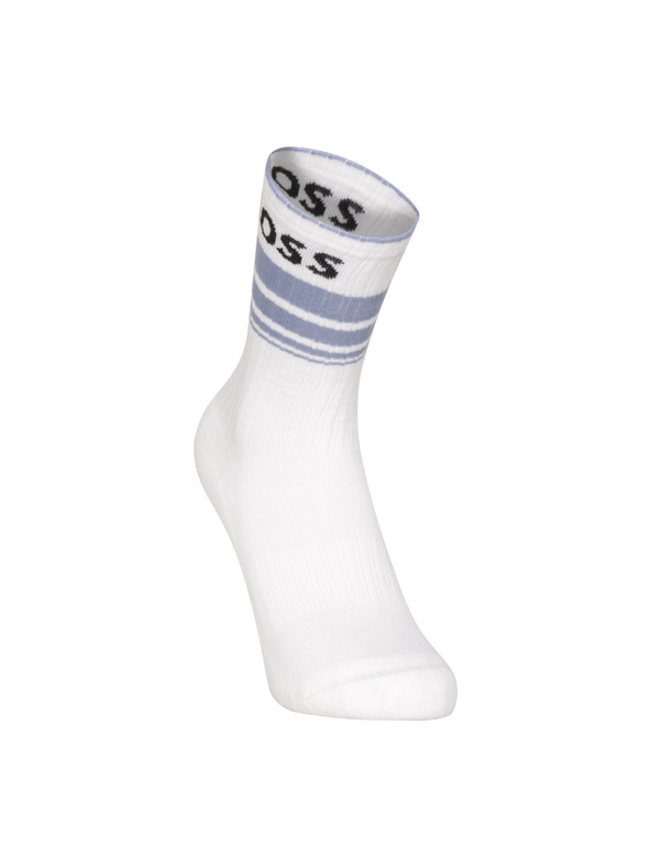 BOSS Komplet treh - nogavice BOSS bele