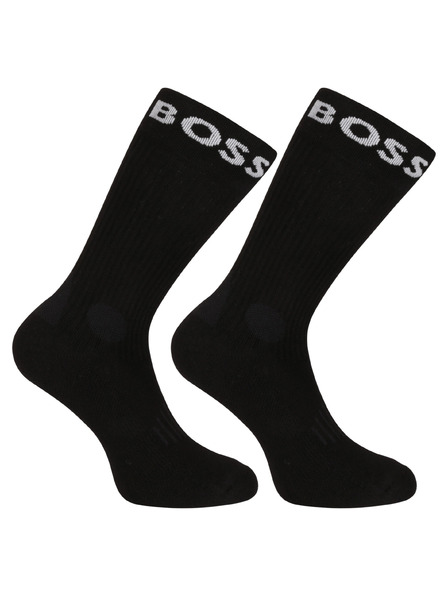 BOSS Komplet dveh - nogavice BOSS črne