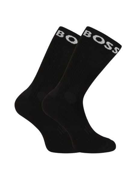 BOSS Komplet dveh - nogavice BOSS črne