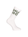 HUGO Set treh - nogavice HUGO visoke večbarvne