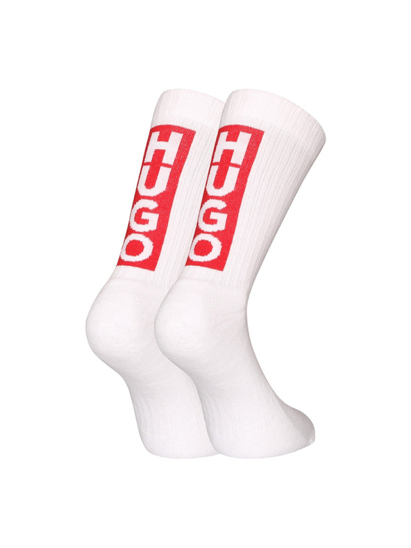 HUGO Set treh - nogavice HUGO visoke večbarvne