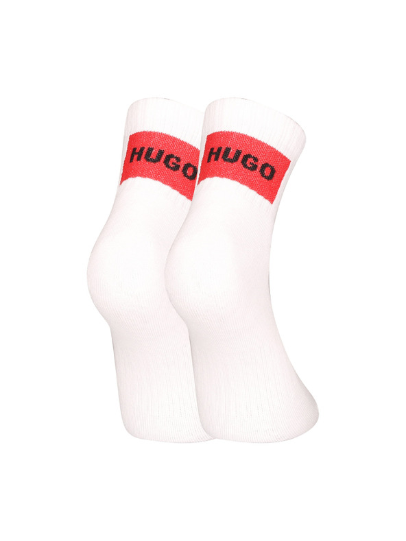 HUGO Set treh - nogavice HUGO bele