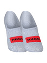 HUGO Set treh - nogavice HUGO nizke večbarvne