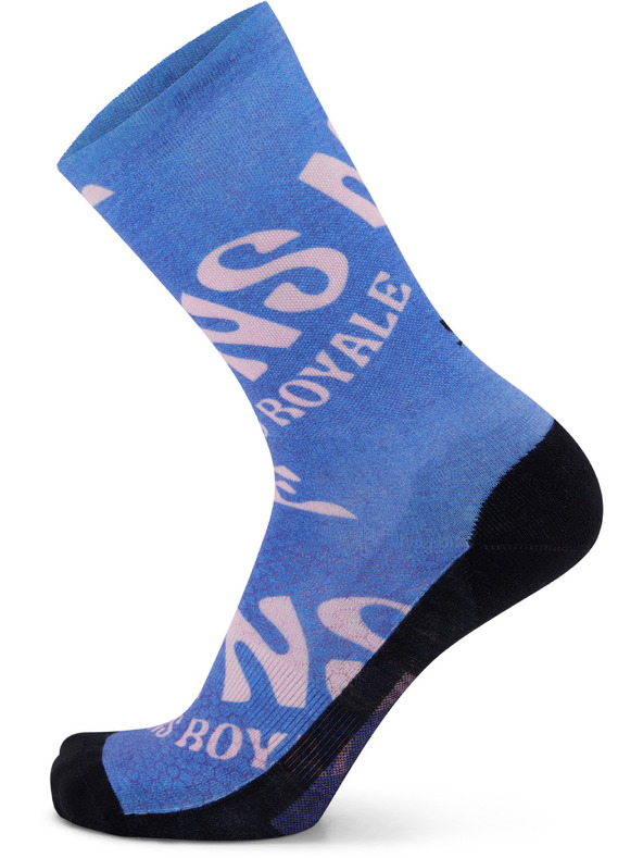 Mons Royale Nogavice Mons Royale merino modre