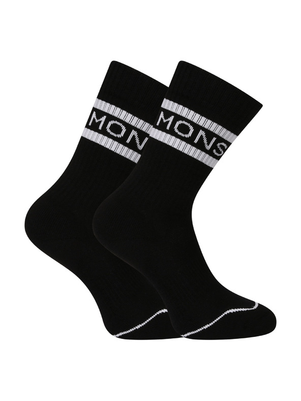 Mons Royale Nogavice Mons Royale merino črne