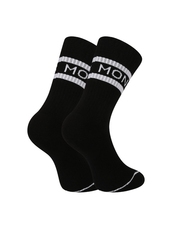 Mons Royale Nogavice Mons Royale merino črne