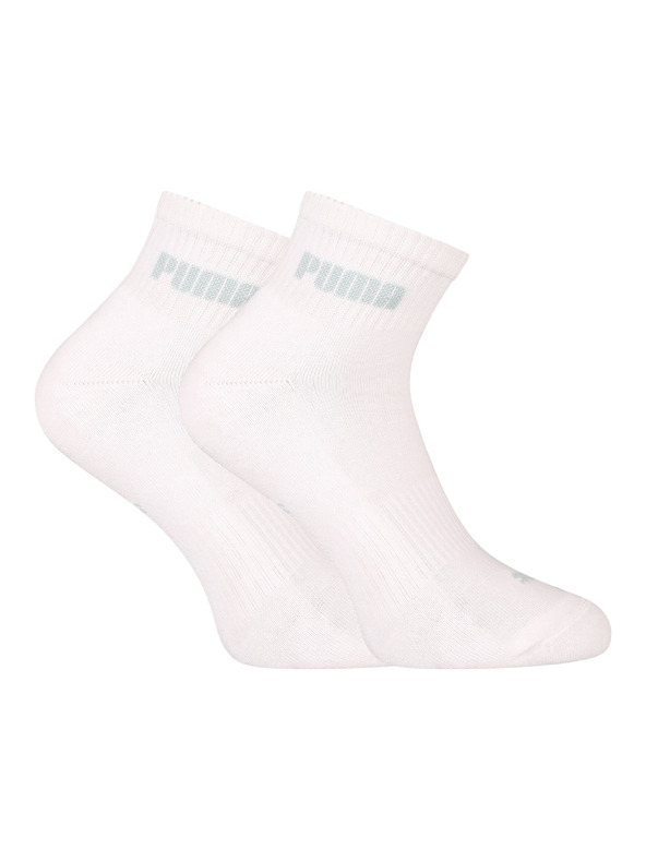 Puma Komplet tri - nogavice Puma do gleženj bele