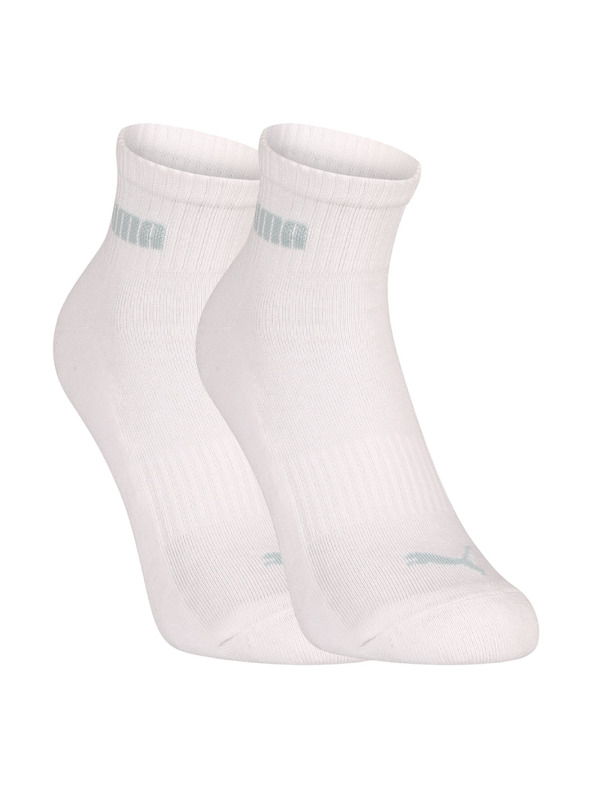 Puma Komplet tri - nogavice Puma do gleženj bele