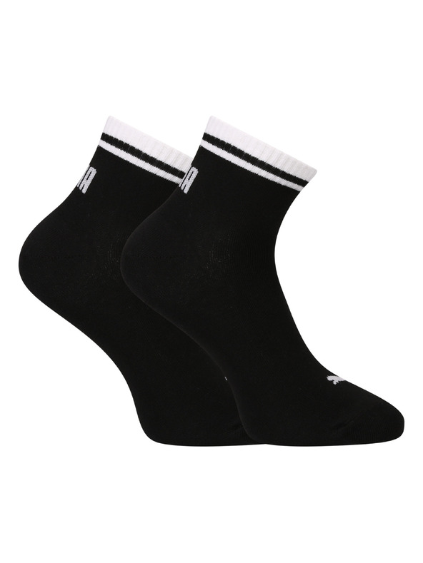 Puma Komplet dve - nogavice Puma nizke črne