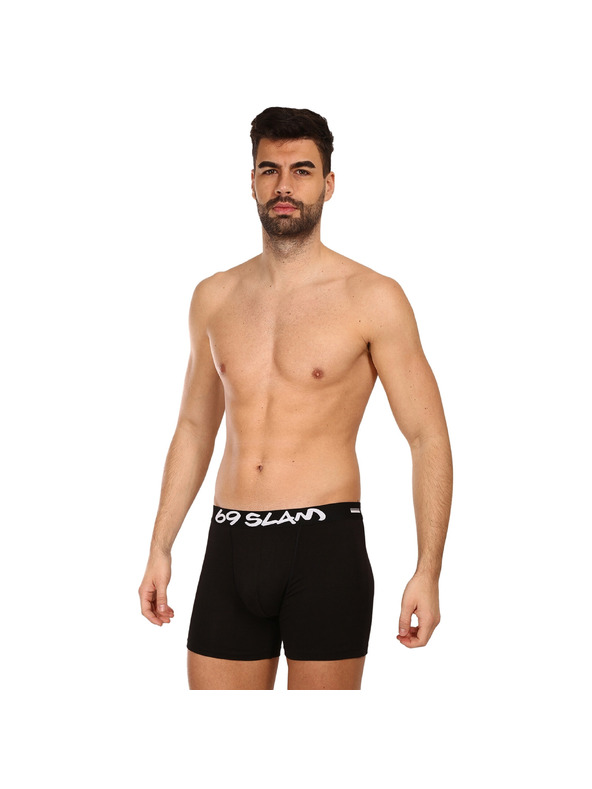 69slam Moške boksarke 69SLAM fit bamboo plain
