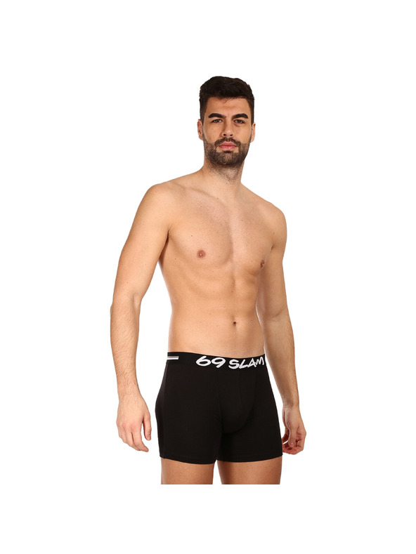 69slam Moške boksarke 69SLAM fit bamboo plain