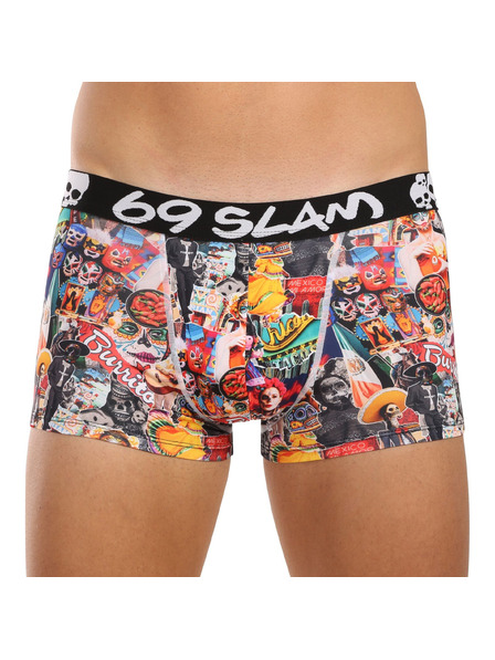 69slam Moške boksarke 69SLAM Hip MEXICOLLAGE MASON