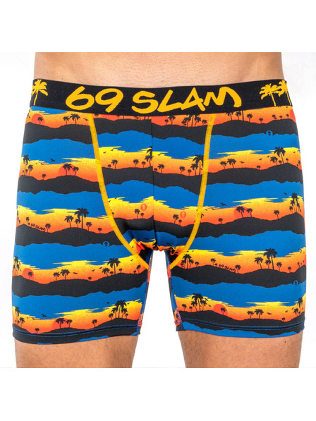 69slam Moške boksarke 69SLAM fit sunset palm