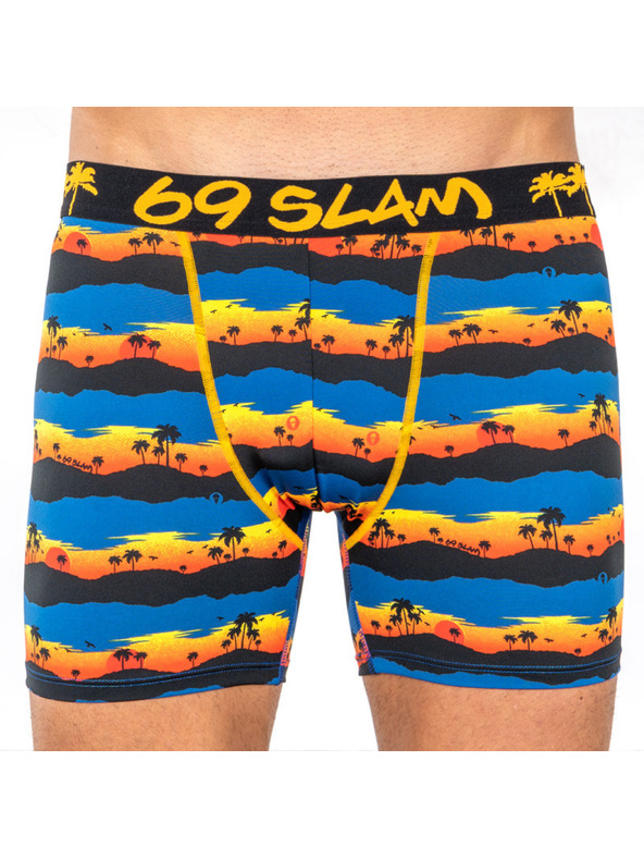 69slam Moške boksarke 69SLAM fit sunset palm