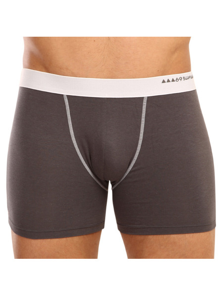 69slam Moške boksarke 69SLAM fit bamboo plain