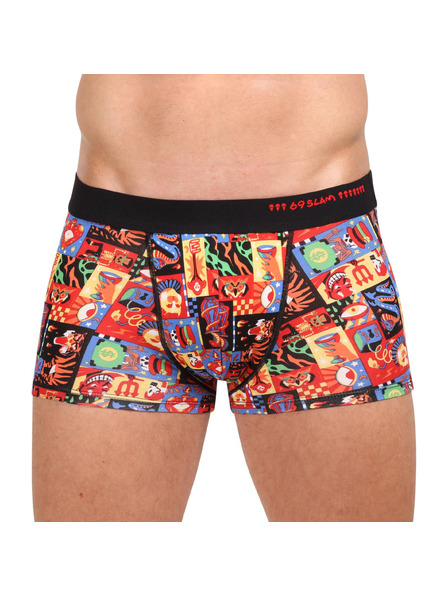69slam Moške boksarice 69SLAM hip bamboo WEIRD BLOCK ELIJAH