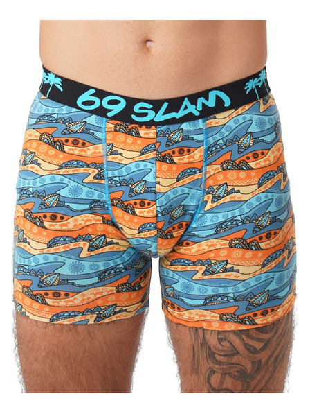 69slam Moške boksarice 69SLAM hip bamboo WEIRD BLOCK ELIJAH