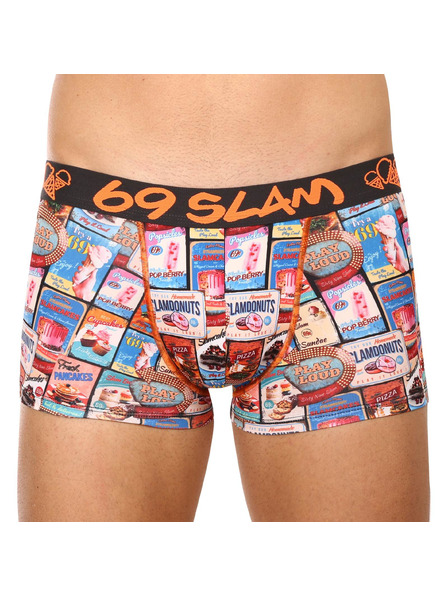 69slam Moške boksarice 69SLAM hip vintage food sign