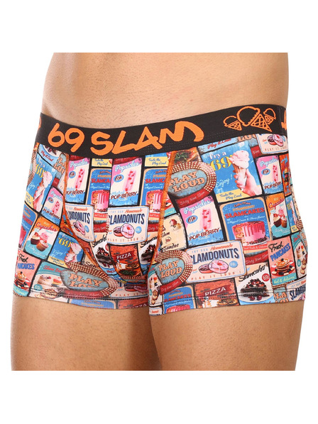 69slam Moške boksarice 69SLAM hip vintage food sign