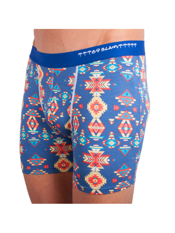 69slam Moške boksarice 69SLAM fit bamboo kilim