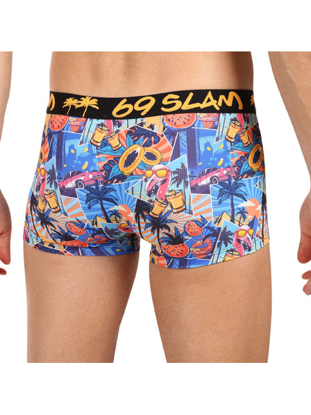 69slam Moške boksarice 69SLAM VICE MASON HIP večbarvne