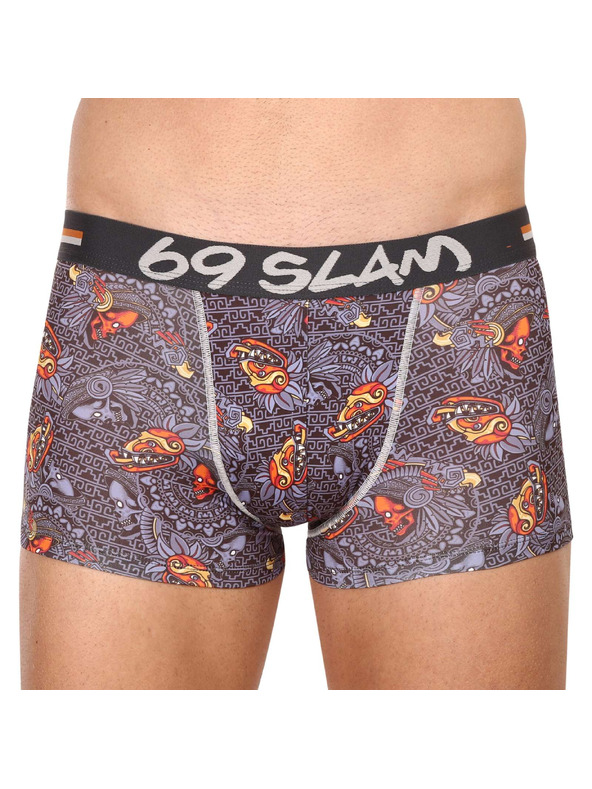 69slam Moške boksarice 69SLAM hip mayan head mason