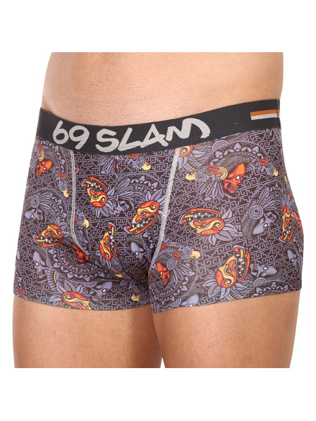 69slam Moške boksarice 69SLAM hip mayan head mason